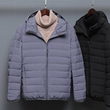 Men Winter Coats Puffer Jacket down Coat Lightweight down Jacket Autumn and Winter Casual Coat
