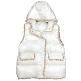 Women Winter Coats Puffer down Vest Hooded Loose Fashion Coat