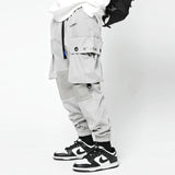 Ankle Banded Pants Men's plus Size Retro Sports Multi-Pocket Cargo Pants Street Trendy Casual Pants Men Pants