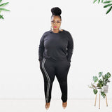 Women Plus Size Co-Ords Women Casual Two-Piece Suit