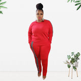 Women Plus Size Co-Ords Women Casual Two-Piece Suit