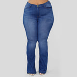 Women Plus Size Jeans Denim Pants for Women