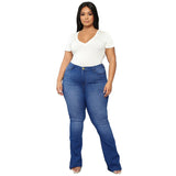 Women Plus Size Jeans Denim Pants for Women
