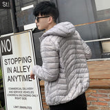 Men Winter Coats Puffer Jacket down Coat Autumn and Winter Wide Hooded down Jacket Men's Coat