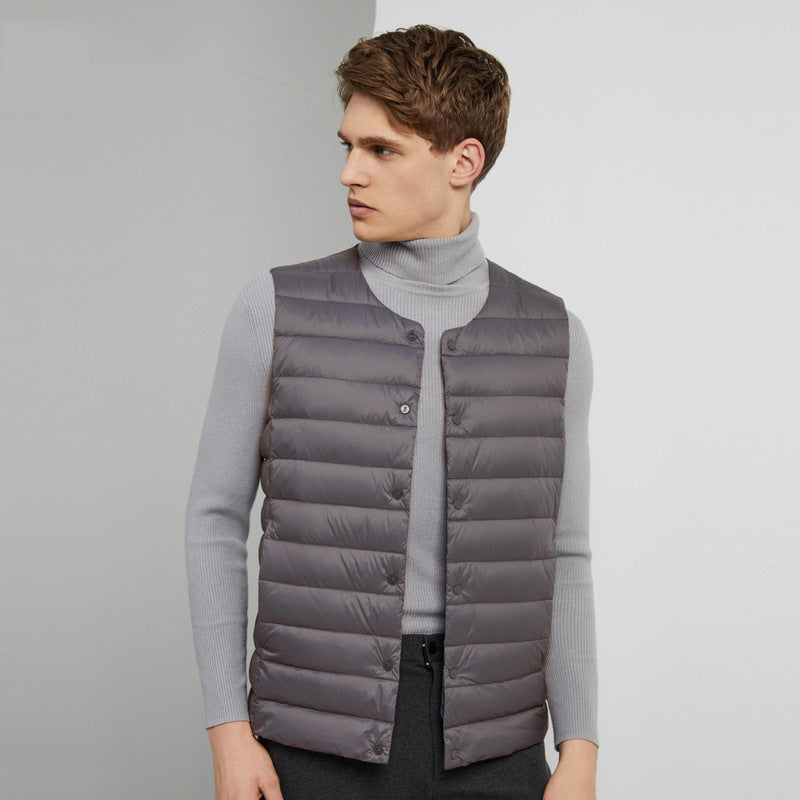 Men Winter Coats Puffer Jacket down Coat Men's down Vest Autumn Men's Clothing
