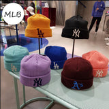 Yankee And Dogers Winter Hat Autumn And Winter Embroidery Men And Women Winter Hat Ear Protection Beanie Hat