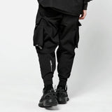 Men's Clothing Ankle Banded Pants Men's plus Size Retro Sports Multi-Pocket Cargo Pants Street Trend Skinny Pants Men Pants