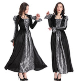 Vintage Empire Waist Dress Halloween Cosplay Queen Dress