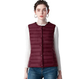 Women Winter Coats Puffer down Vest Women's Lightweight down Vest