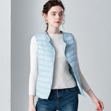 Women Winter Coats Puffer down Vest Women's Lightweight down Vest