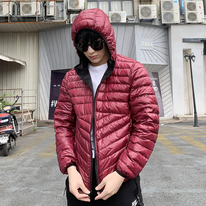 Men Winter Coats Puffer Jacket down Coat Autumn and Winter Wide Hooded down Jacket Men's Coat