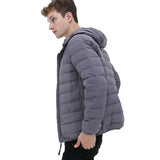 Men Winter Coats Puffer Jacket down Coat Lightweight down Jacket Autumn and Winter Casual Coat
