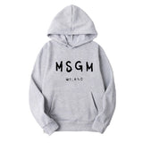 Msgn Hoodie Letter Print Hoodie