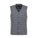 Men Winter Coats Puffer Jacket down Coat Autumn and Winter Vest Men's Short down Vest