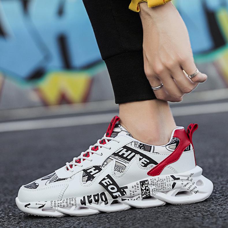 Off White Shoes Sneaks Casual Fashion Shoes Student Fashion Sports Shoes Fashion Men's Breathable Shoes