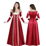Vintage Empire Waist Dress Long Dress Queen Queen Evening Gown Dress