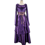 Vintage Empire Waist Dress Costume Renaissance Long Dress Ancient Dress