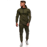 Men′s Athletic Tracksuit Sweat Suits for Men Outfits Men's Suit Fashion Clothing plus Size Loose Fitness Sports Running Casual Fashion