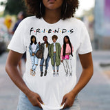 Friends Joey T Shirt Character Print Short Sleeve