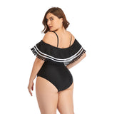 Women Plus Size Swimwear One-Pieces Sexy Siamese Bikini Swimsuit