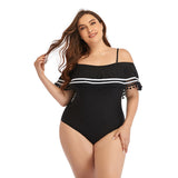 Women Plus Size Swimwear One-Pieces Sexy Siamese Bikini Swimsuit