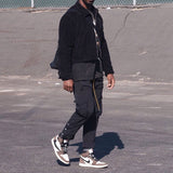 Rhude Pant Overalls Row Button Pants Men's Casual Sports Trousers