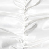 Mariah Carey Dress Tube Top Pleated Dress Temperament Sexy Skirt Fishbone Khaki Shoulder Dress