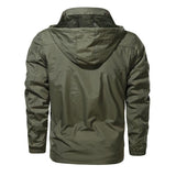 Tactics Style Men Outdoor Windproof Coat Men Casual Jacket Spring and Autumn plus Size Outdoor Hooded Coat