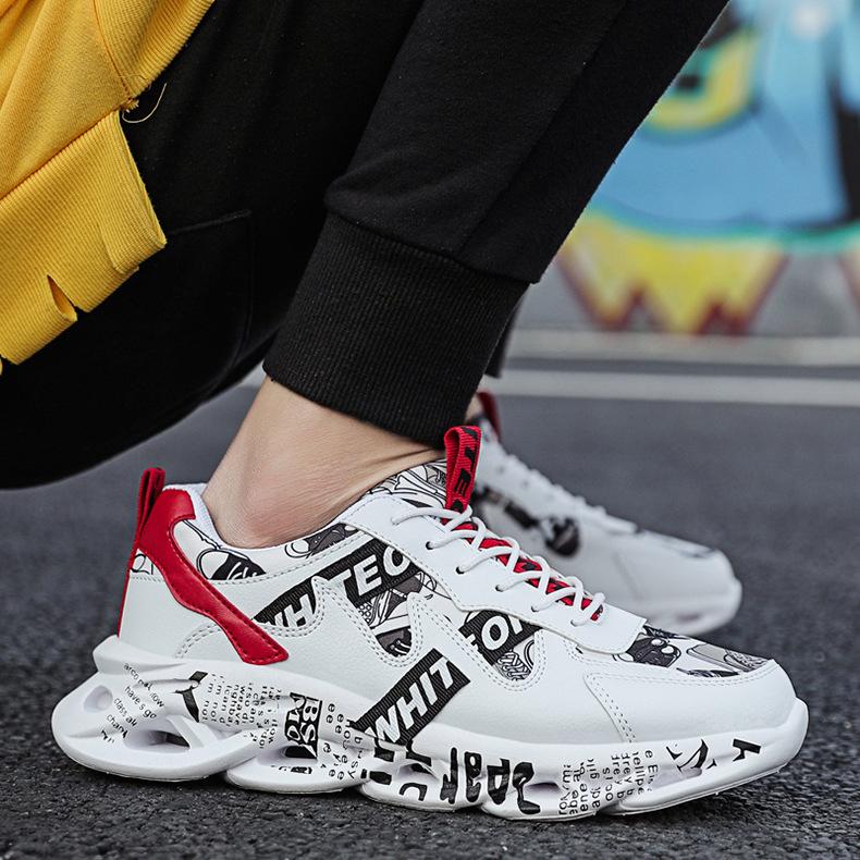 Off White Shoes Sneaks Casual Fashion Shoes Student Fashion Sports Shoes Fashion Men's Breathable Shoes