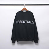 Fog Sweatshirt Double Line LightReflecting Hoodie Pullover Terry Bottoming Shirt Fear Of God