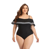 Women Plus Size Swimwear One-Pieces Sexy Siamese Bikini Swimsuit