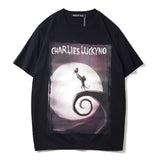 Charlie Luciano T Shirt Dark Fairy Tale Series Original Ape Pure Cotton Loose Couple