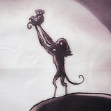 Charlie Luciano T Shirt Dark Fairy Tale Series Original Ape Pure Cotton Loose Couple