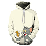 Tom and Jerry Hoodie 3D Printing