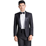 Casual Groom Attire Tuxedo Suits for Men Business Men Suit Men's Clothing Host Singer Stage