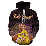 In Memory of Kobe Hoodie Kobe 3D Printed Hoodie Commemorative