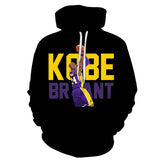 In Memory of Kobe Hoodie Kobe 3D Printed Hoodie Commemorative