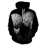 In Memory of Kobe Hoodie Kobe 3D Printed Hoodie Commemorative