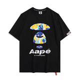 A Ape Print T Shirt