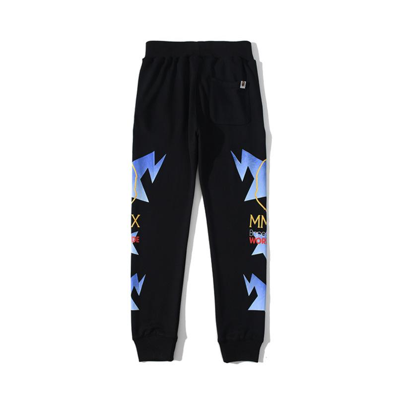 Shark Print Pant Casual Sports Thin Section Teenagers Pure Cotton Cartoon Trousers