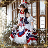 Gothic Lolita Harajuku Style Clothing Lolita Small Skirt White Snow Princess Dress JSK FS Lolita Dress