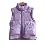 Women Winter Coats Puffer down Vest down Jacket Women's Vest