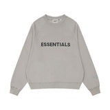 Fog Sweatshirt Hoodie Letter Crew Neck Sweater Men'S High Street Loose Trendy Large Size Retro Sports Fear Of God essential