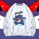 Men and Women Pokemon Pikachu Hoodie Pokémon round Neck Sweater