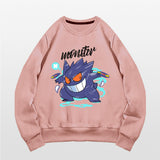 Men and Women Pokemon Pikachu Hoodie Pokémon round Neck Sweater