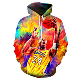 In Memory of Kobe Hoodie Kobe 3D Printed Hoodie Commemorative