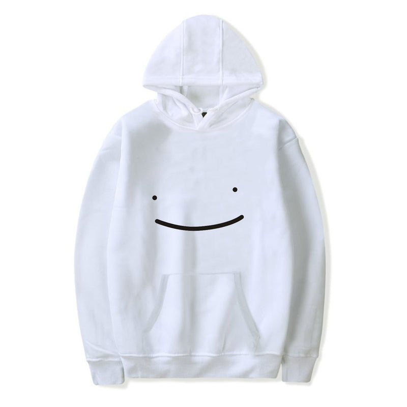Dreamwastaken Men's Novelty Hoodies Dream Merch Shirt 2D Printed Casual Fashion Loose Hooded Sweater