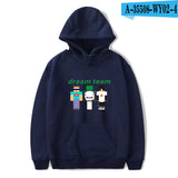 Dreamwastaken Men's Novelty Hoodies Dream Merch Shirt 2D Printed Casual Fashion Loose Hooded Sweater
