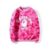 Shark Print Sweatshirts Fashion Brand Men and Teenagers plus Size Student Pullover