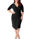 Women Plus Size Midi Dresses Sexy Elegant Bandage Corset Dress